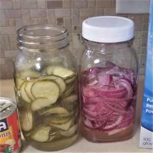 pickled onions